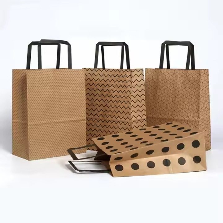 Automatic Roll-fed Square Bottom Paper Bag Machine with Flat Handle photo 9
