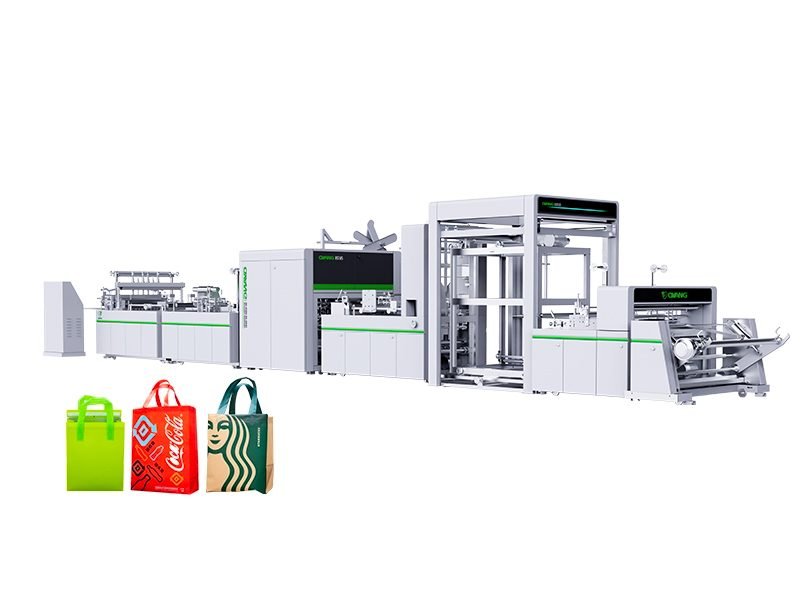 SMART 17-XB 700/800 Non Woven 5 in 1 Bag Making Machine with Handle Online photo 2