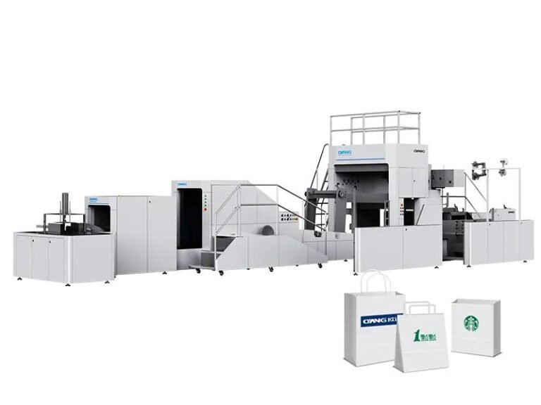 Automatic Roll-fed Twist Rope Paper Bag Machine