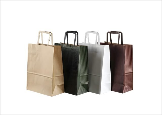 Automatic Roll-fed Square Bottom Paper Bag Machine with Flat Handle photo 11